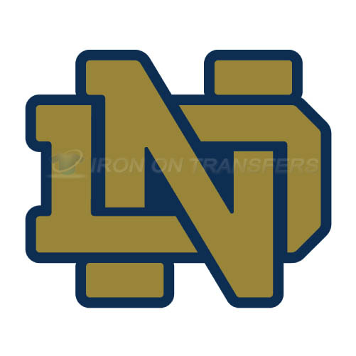 Notre Dame Fighting Irish Iron-on Stickers (Heat Transfers)NO.5722